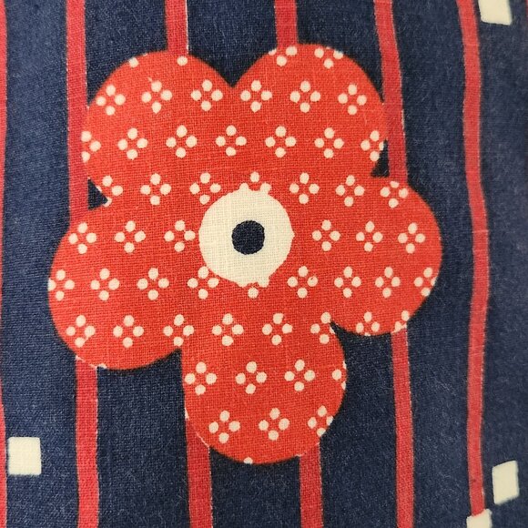 Handmade patchwork/mixed media double sided A-line wrap skirt Sz XS-M - Picture 6 of 14